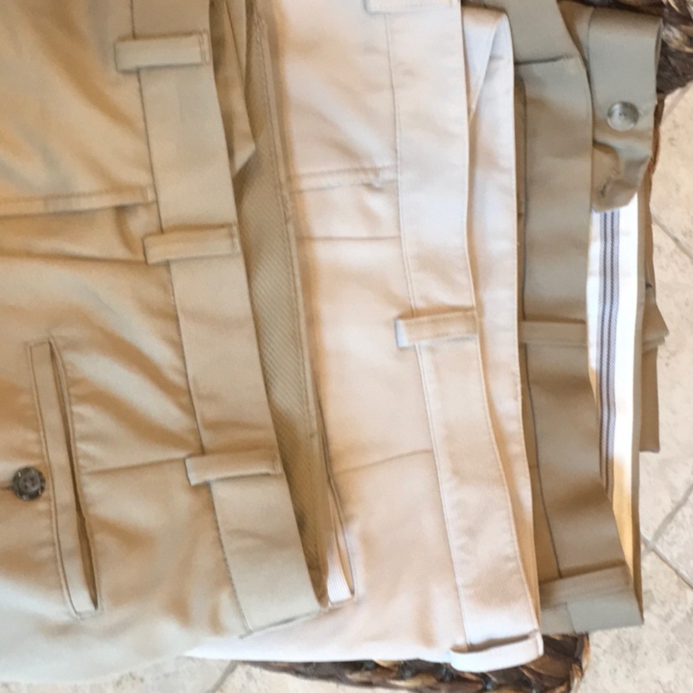 Greg Norman five iron golf pants 2 pr izod